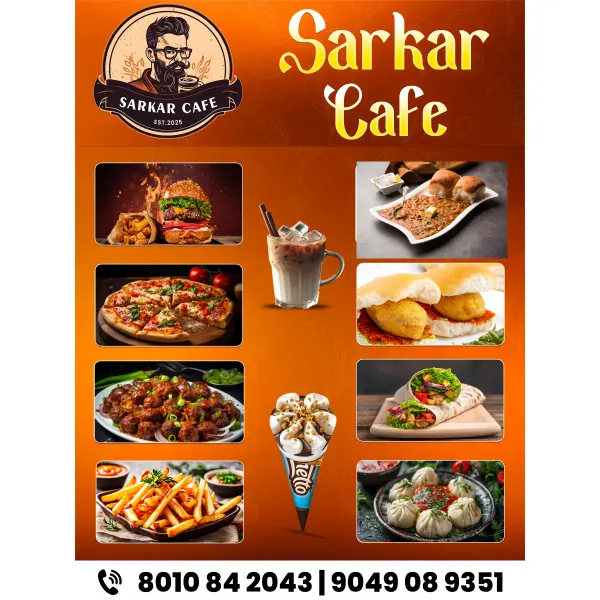 Creative Cafe Shop Board Standee Design 3x2 | Coffee Promotion Banner 2026