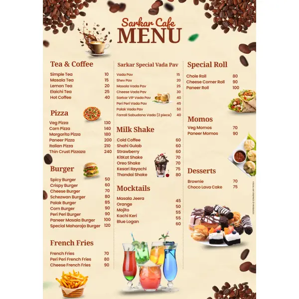 Premium Detailed Chinese Restaurant Menu Card Design in English | Food ...